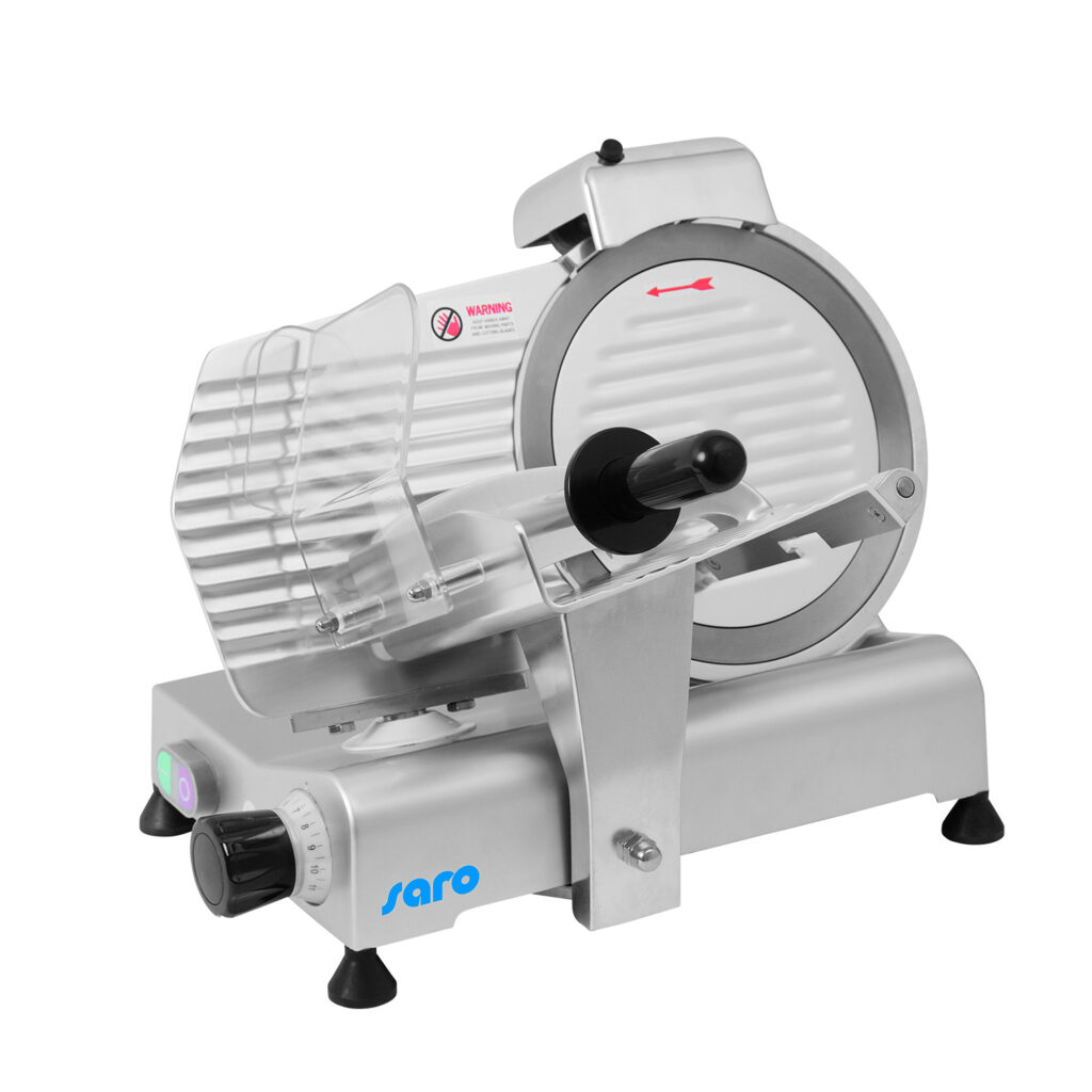 SARO AS300 ELECTRIC MEAT SLICER ONESTOP COMMERCIAL KITCHEN SOLUTION